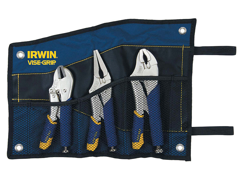 IRWIN Vise-Grip Fast Release Locking Pliers Set of 3 7R 9LN & 10WR VIST76KBT