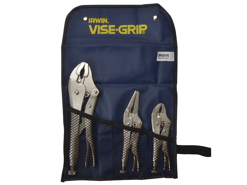 IRWIN Vise-Grip TVG73 Locking Pliers Set, 3 Piece VISTVG73