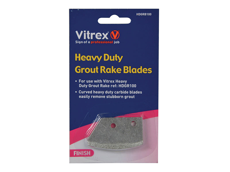 Vitrex Heavy-Duty Grout Rake Blades VITHDGRB100