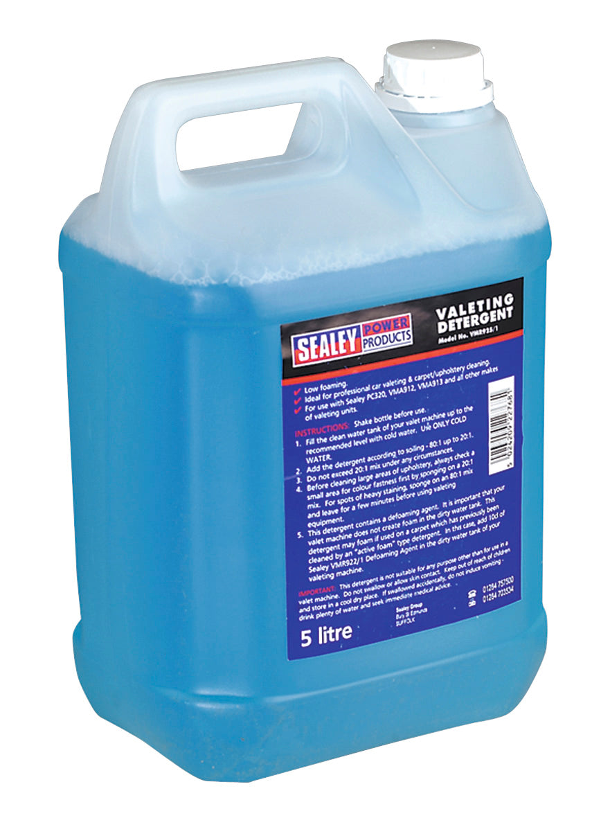 Sealey Carpet/Upholstery Detergent 5L VMR925S