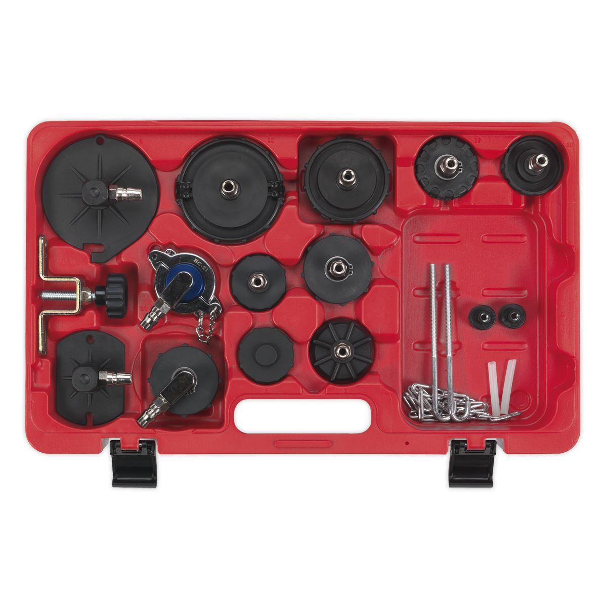 Sealey Brake & Clutch Bleeder Cap Set VS0204B