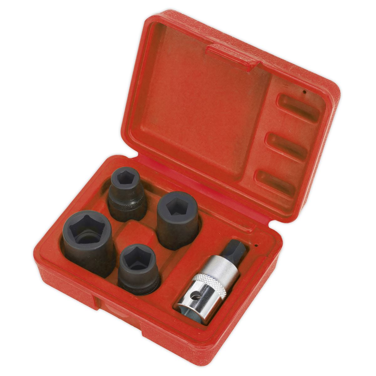 Sealey Brake Caliper Socket Set 5pc Bendix Girling 1/2"Sq Drive VS0464