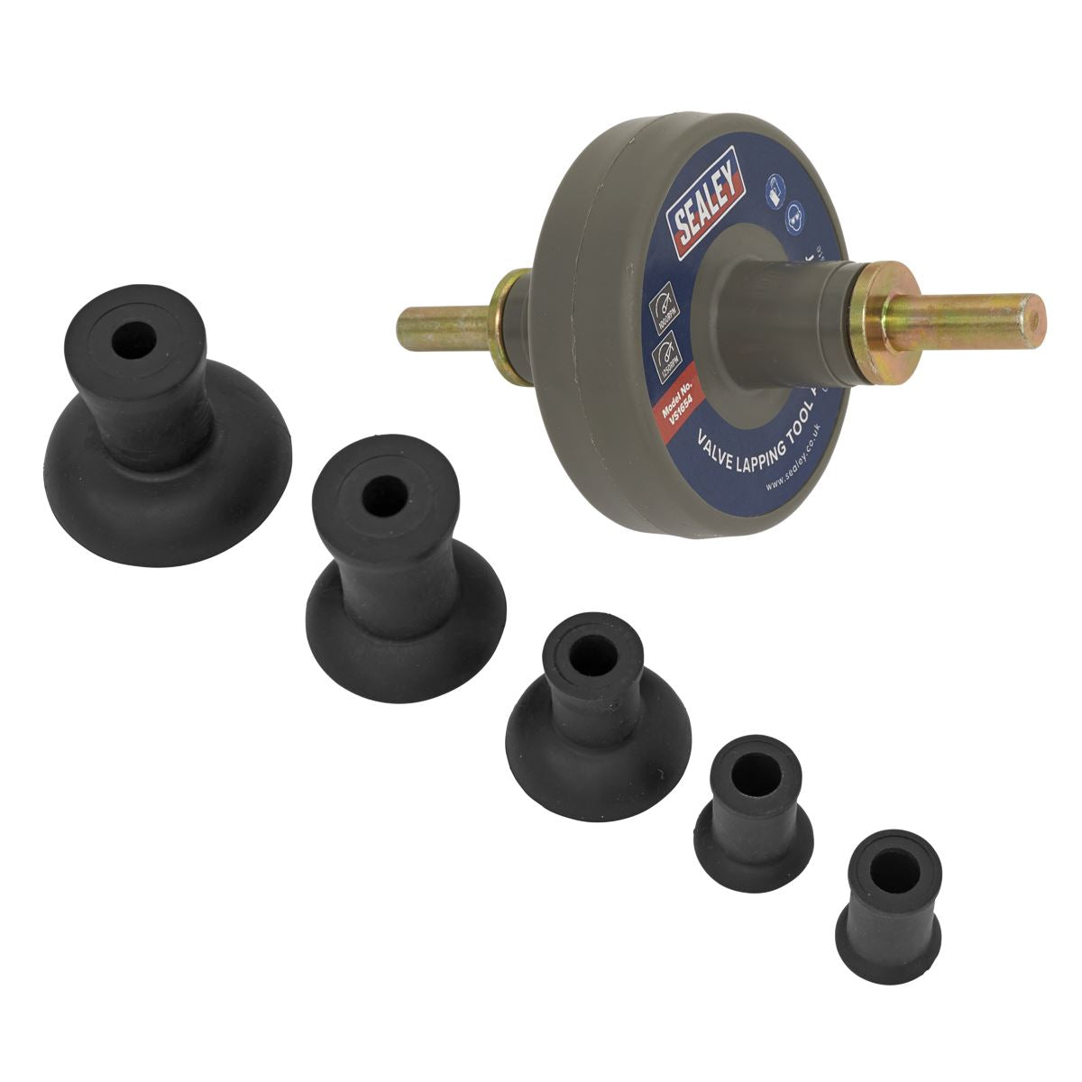 Sealey Automatic Valve Lapping Tool Attachment Set For Drill Save Time VS1654