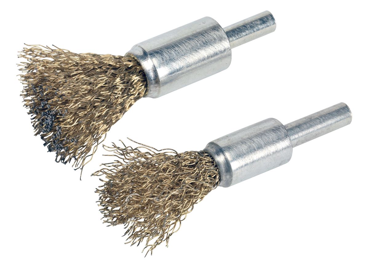 Sealey Decarbonising Brush Set 2pc VS1801