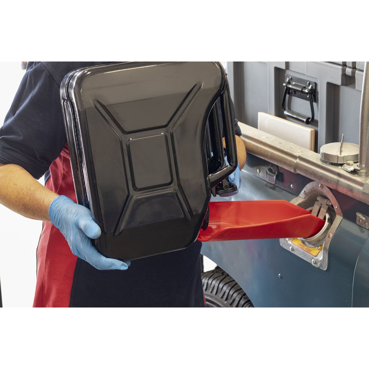 Sealey Funnel Flexible Mouldable Can Be Moulded Into Any Shape VS5058