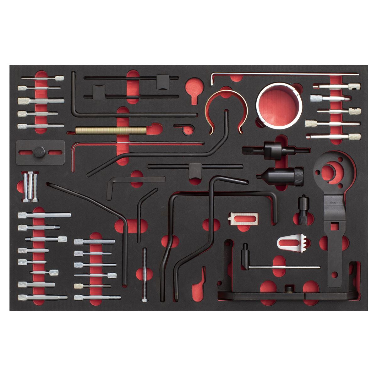 Sealey Diesel & Petrol Master Timing Tool Kit 48pc - for PSA - Belt/Chain Drive VS5300MK