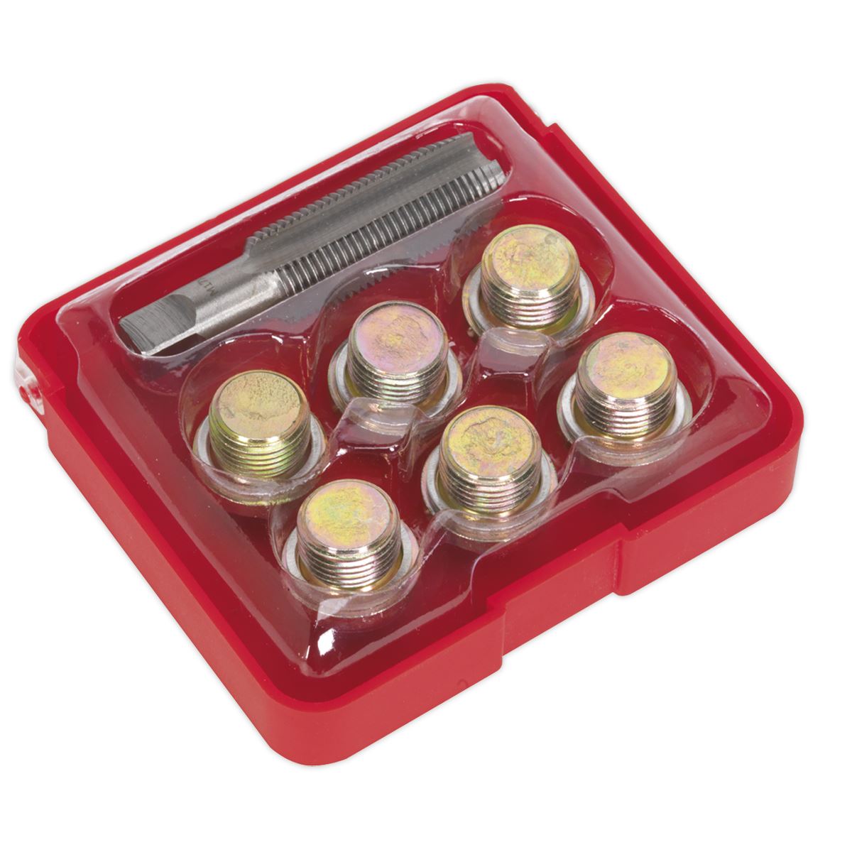 Sealey Oil Drain Plug Thread Repair Set - M17 VS617