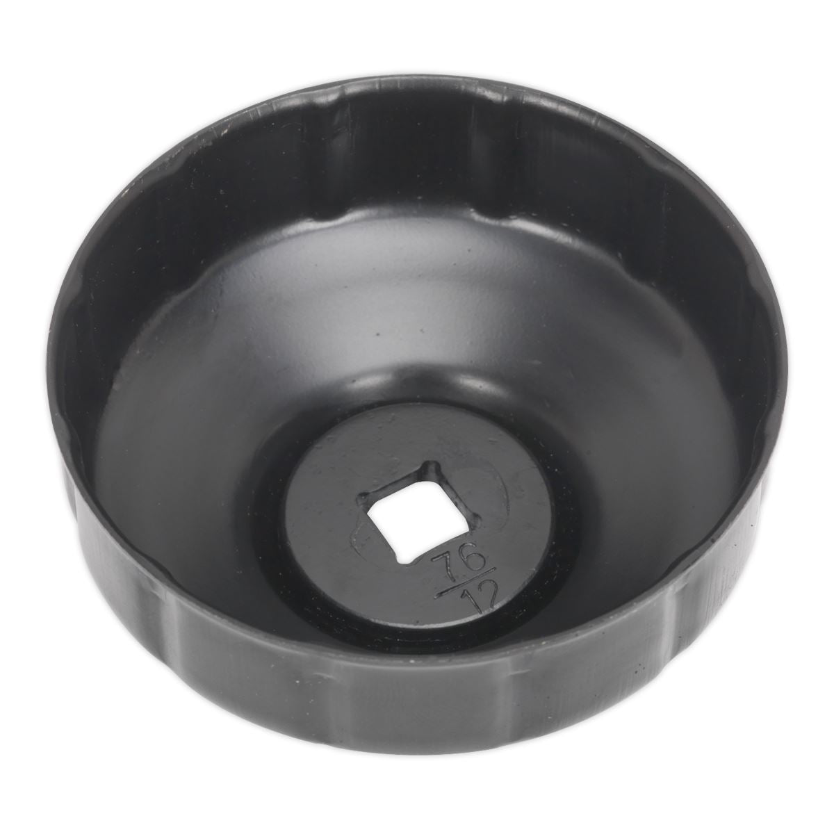 Sealey Oil Filter Cap Wrench �76mm x 12 Flutes VS7006.V2-07