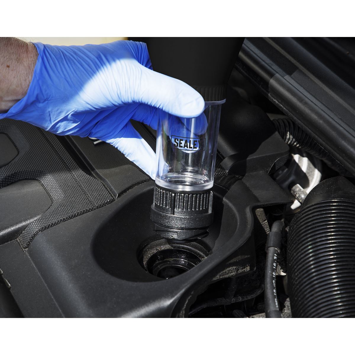 Sealey Engine Oil Funnel Set 5pc - Audi, Seat, Skoda, Volkswagen VS7105