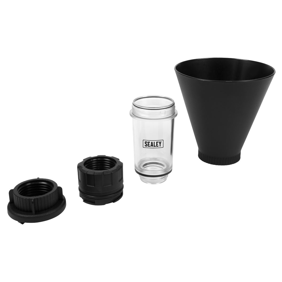 Sealey Engine Oil Funnel Set 4pc - BMW, Mercedes-Benz VS7106