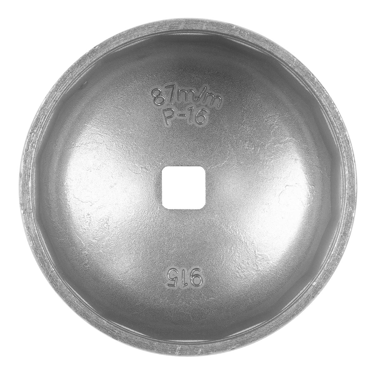 Sealey Oil Filter Cap Wrench �87mm x 16 Flutes - Volvo VS7114