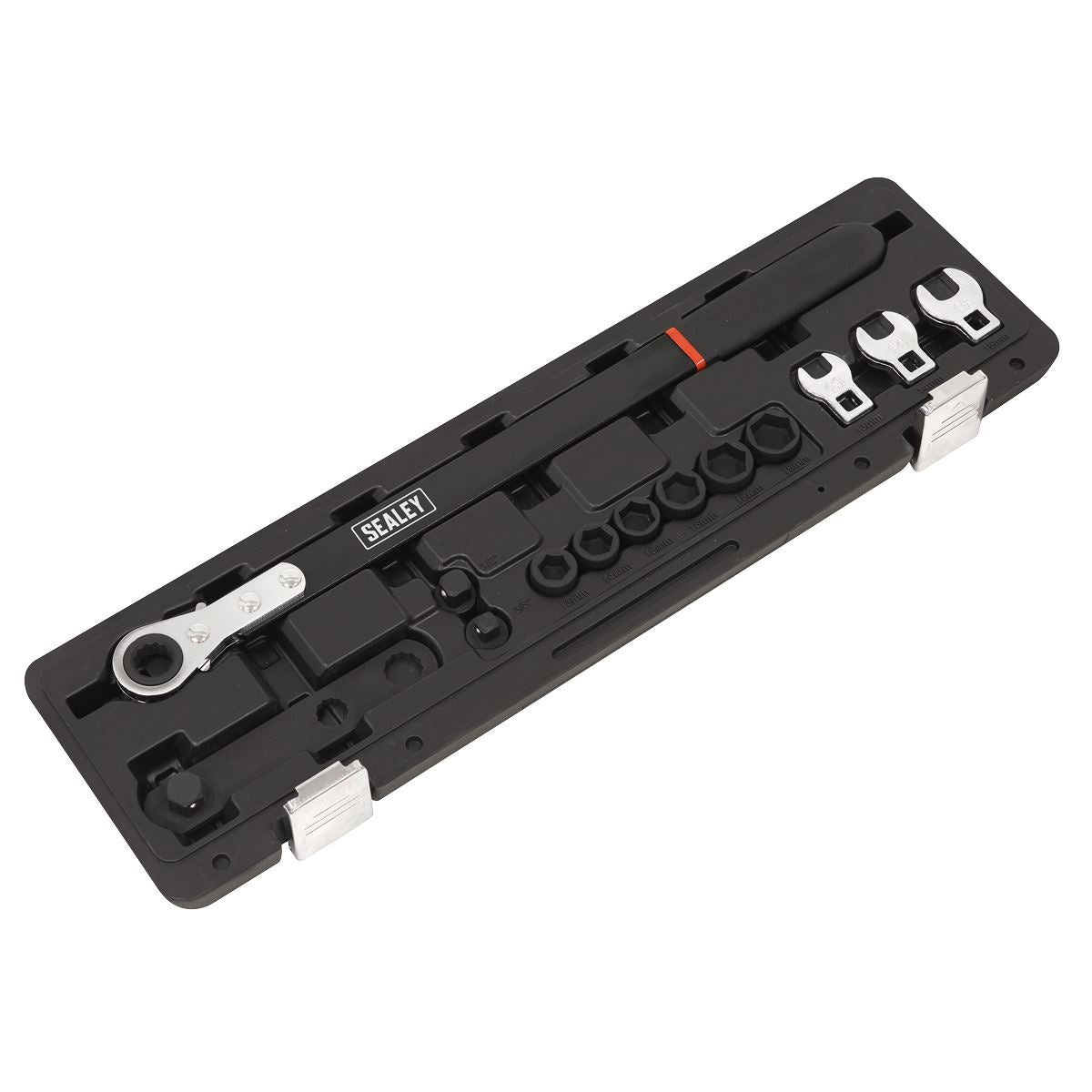 Sealey Extended Reach Ratchet Action Auxiliary Belt Tension Tool Kit VS791