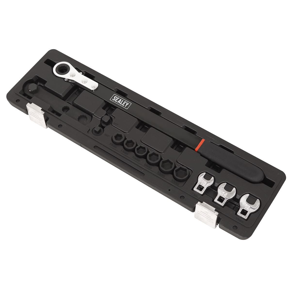 Sealey Extended Reach Ratchet Action Auxiliary Belt Tension Tool Kit VS791