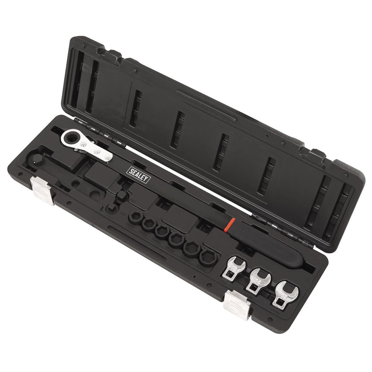 Sealey Extended Reach Ratchet Action Auxiliary Belt Tension Tool Kit VS791