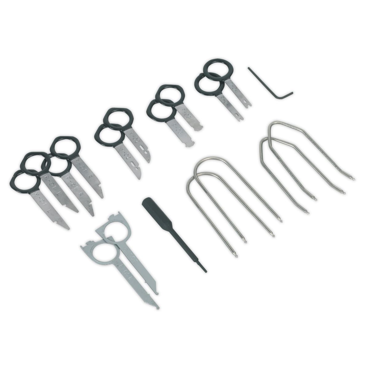 Sealey Radio Release Tool Set 18pc VS8041