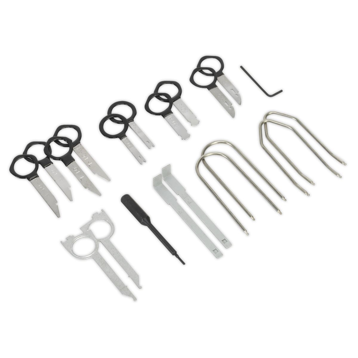 Sealey Radio Release Tool Set 18pc VS8041