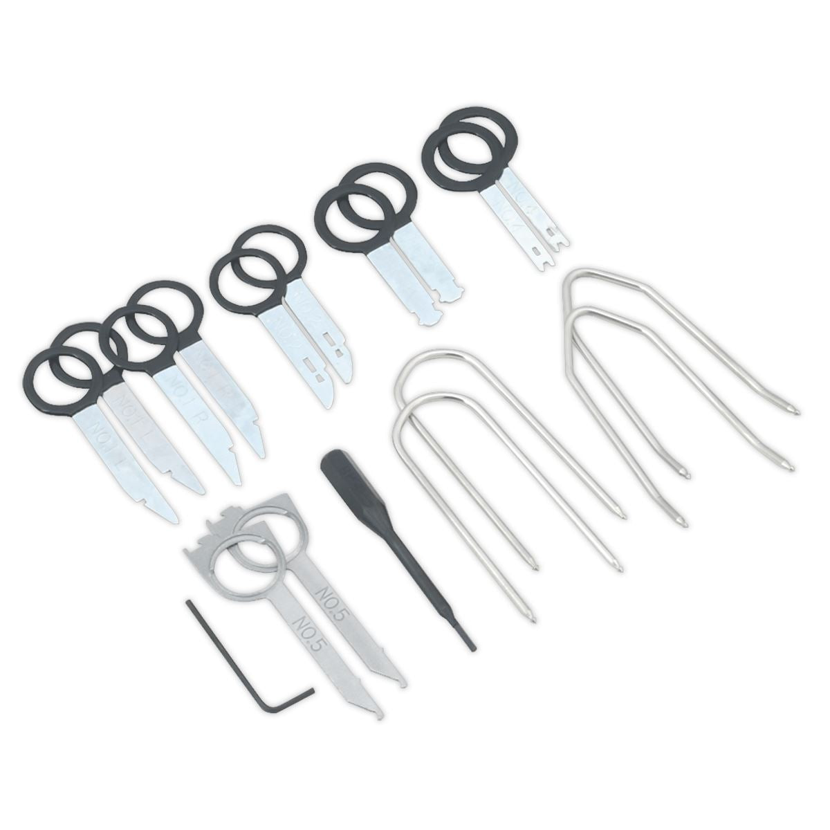 Sealey Radio Release Tool Set 18pc VS8041