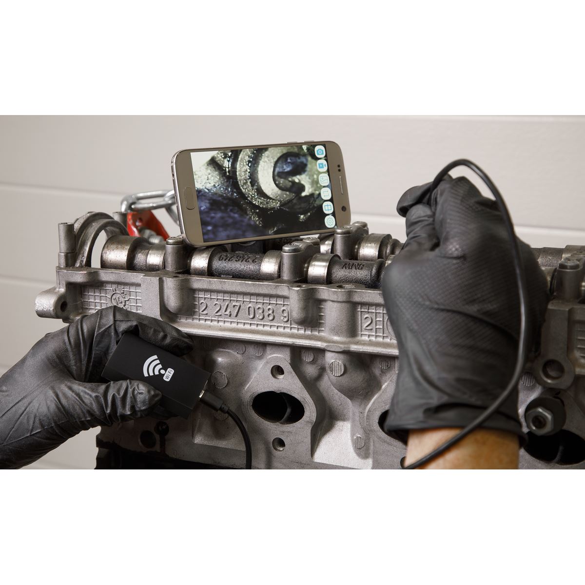 Sealey Wi-Fi Borescope �8mm VS8113