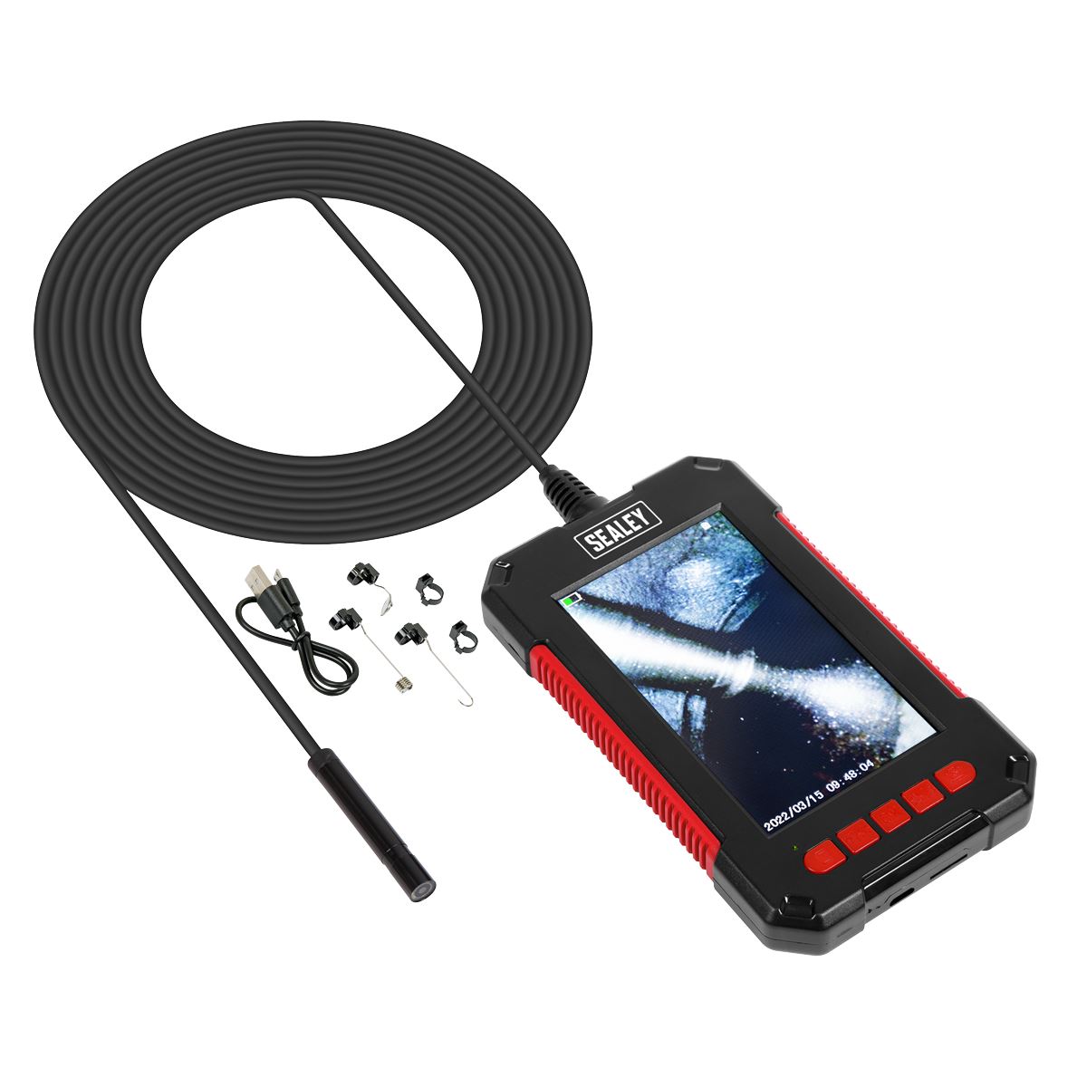 Sealey Tablet Video Borescope �8mm Camera VS8116