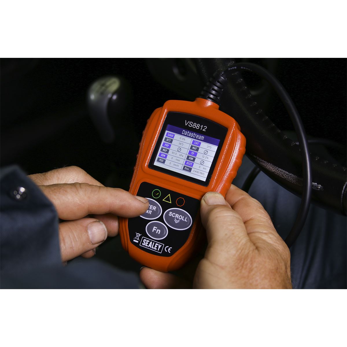 Sealey EOBD Code Reader - Live Data VS8812
