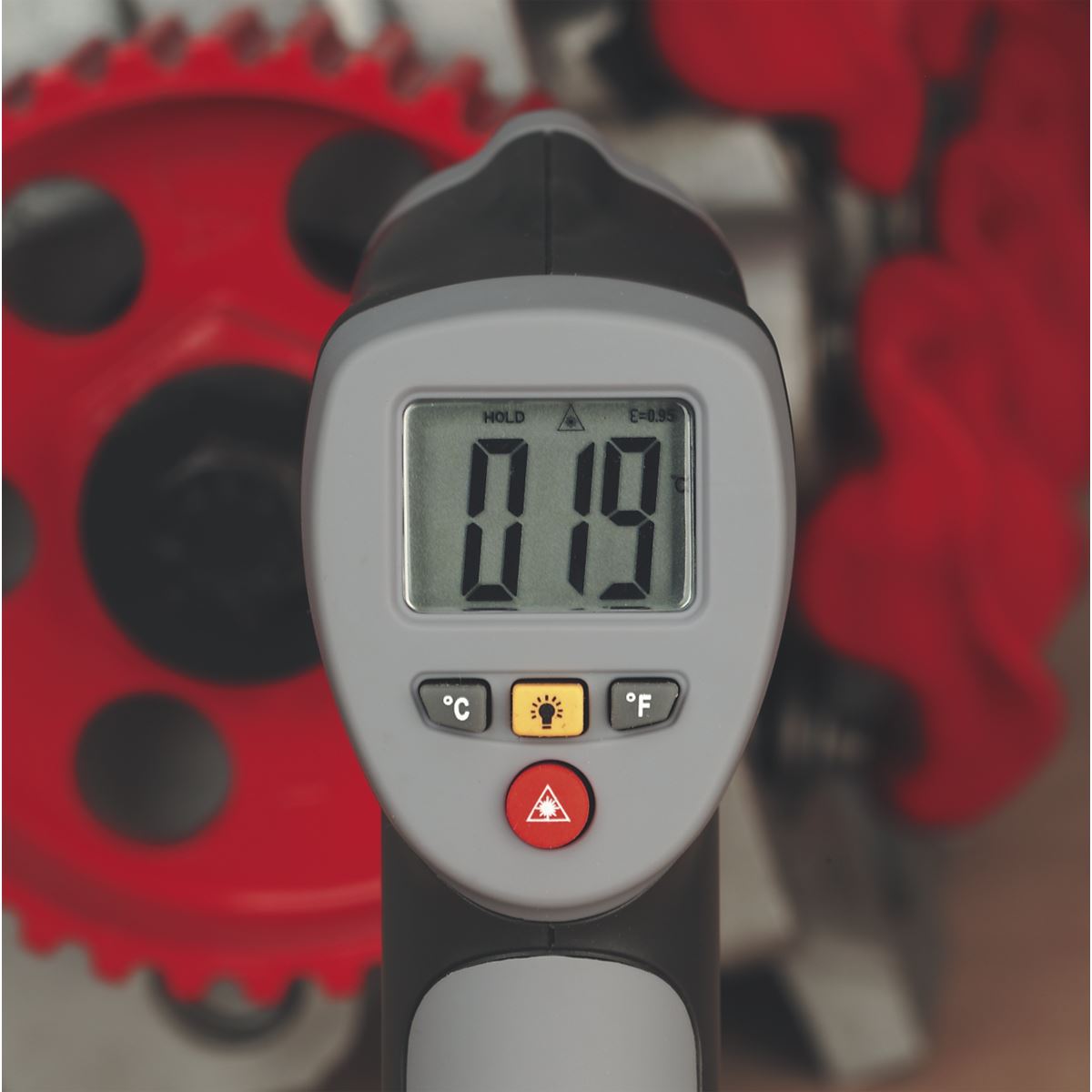 Sealey Infrared Laser Digital Thermometer 12:1 VS900