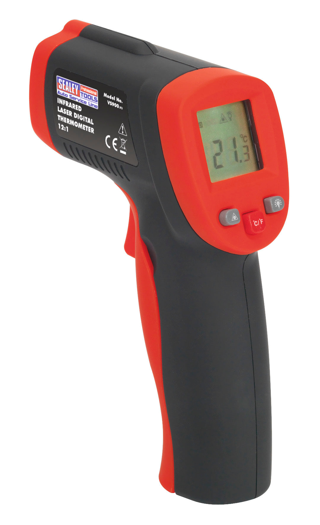 Sealey Infrared Laser Digital Thermometer 12:1 VS900
