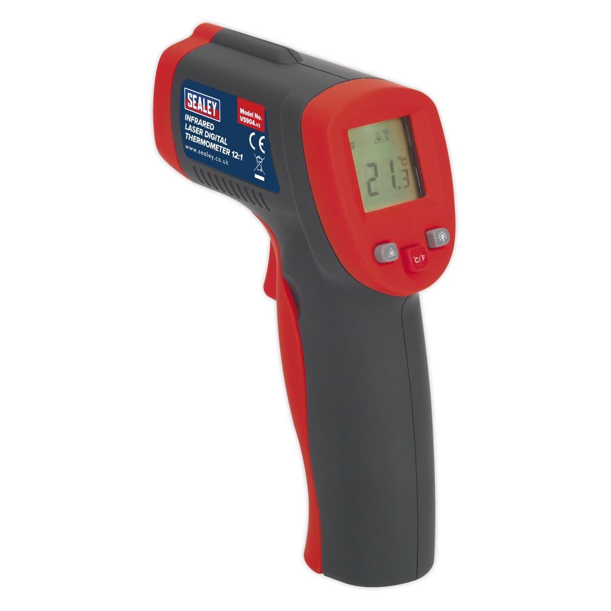 Sealey Infrared Laser Digital Thermometer 12:1 VS904