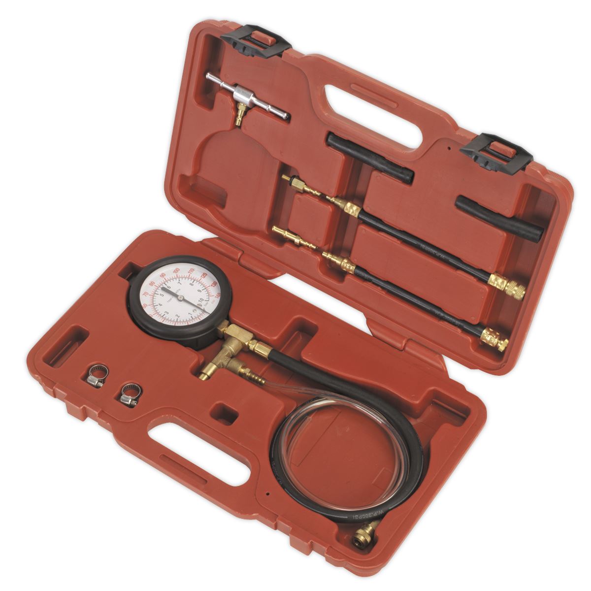 Sealey Fuel Injection Pressure Test Kit - Test Port VSE211