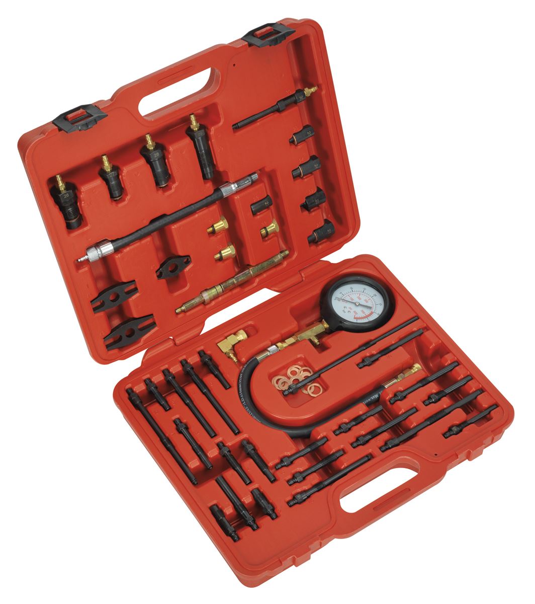 Sealey Petrol & Diesel - Master Compression Test Kit VSE3155