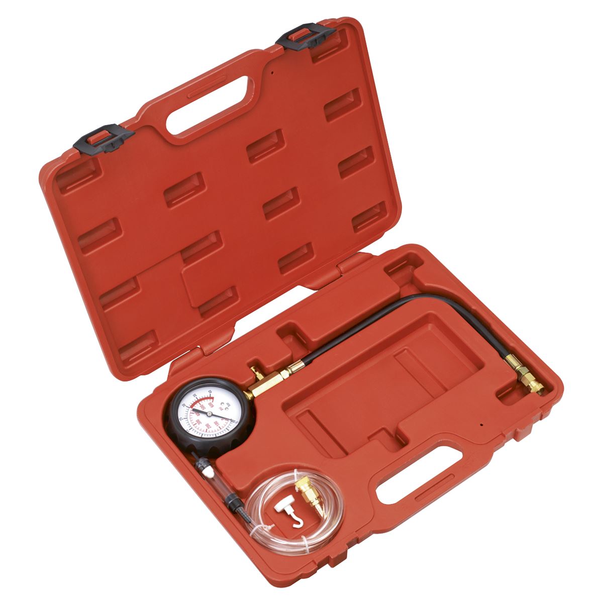 Sealey Diesel Compression Gauge, Hose & TDC Base Kit VSE3157