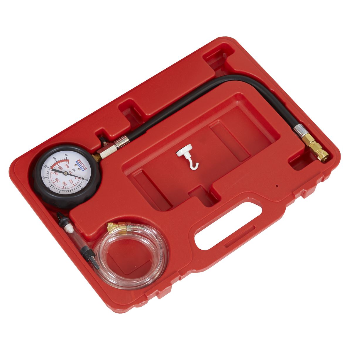 Sealey Diesel Compression Gauge, Hose & TDC Base Kit VSE3157