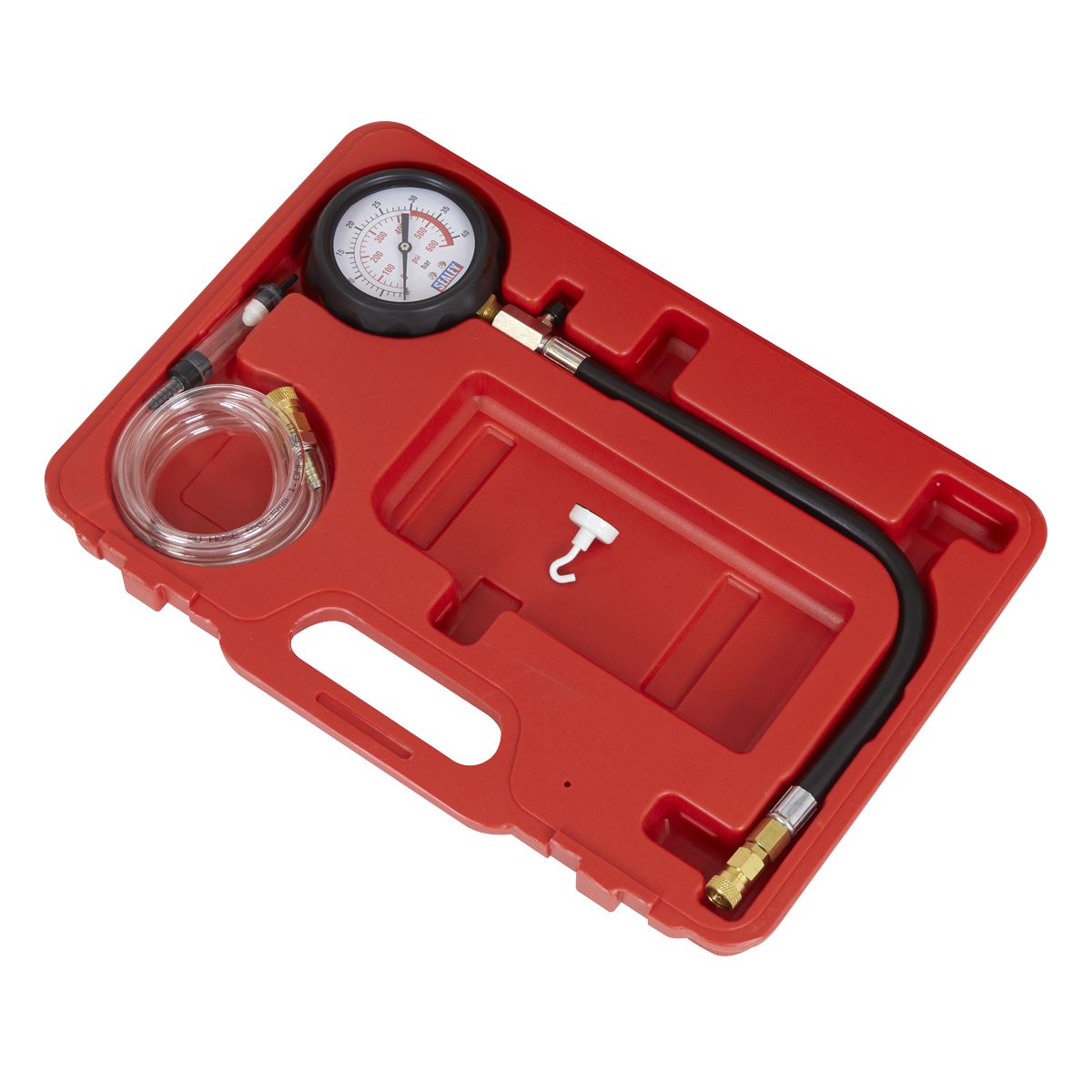 Sealey Diesel Compression Gauge, Hose & TDC Base Kit VSE3157