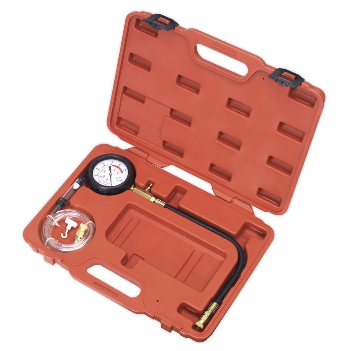 Sealey Diesel Compression Gauge, Hose & TDC Base Kit VSE3157