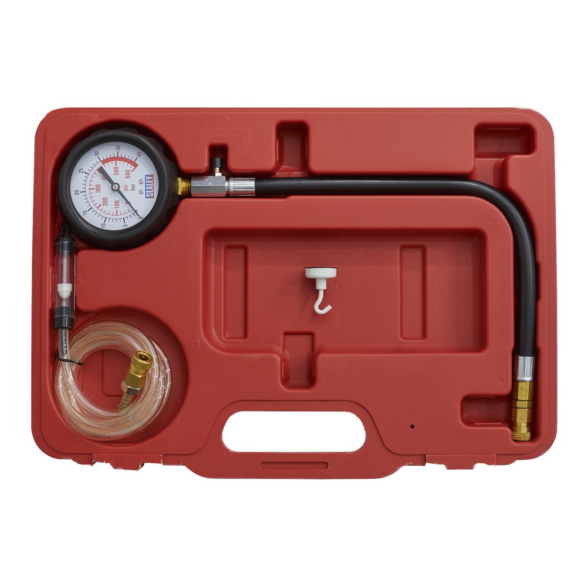 Sealey Diesel Compression Gauge, Hose & TDC Base Kit VSE3157