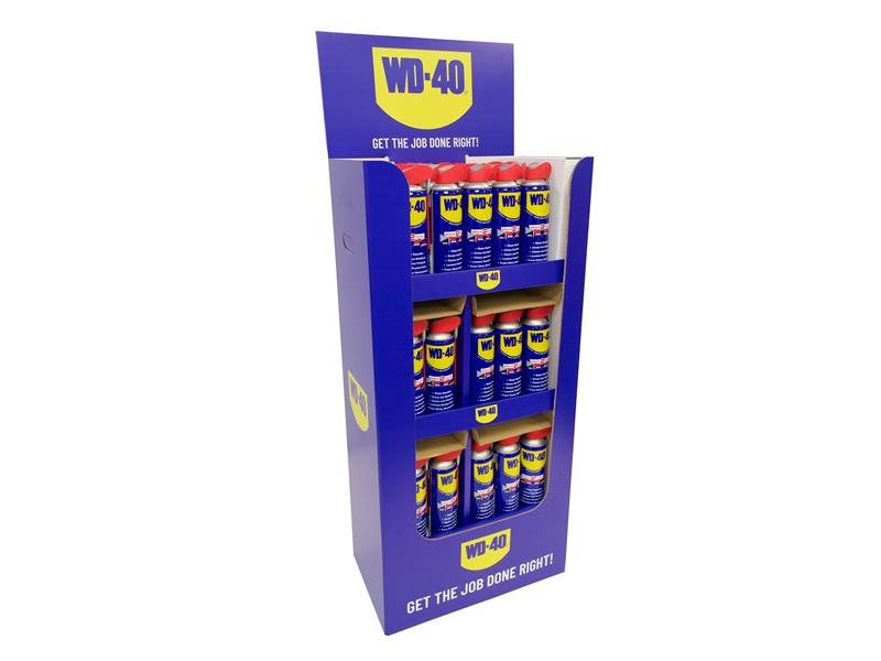 WD-40 Sixty Stack Merchandiser 450ml Multi Use With Smart Straw W/D441292
