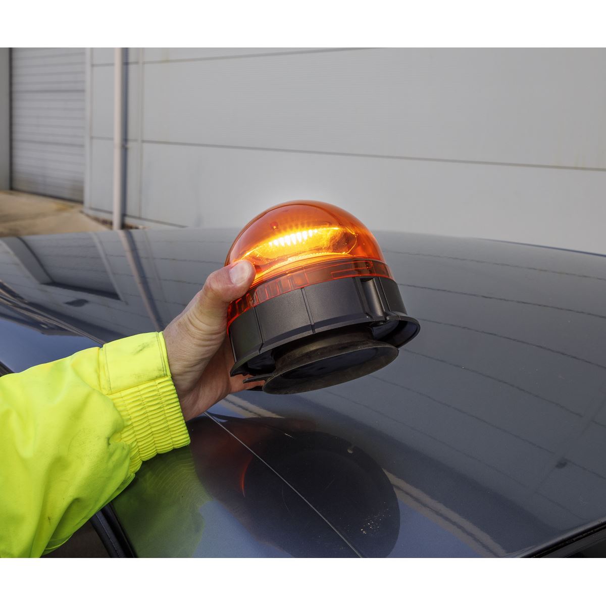 Sealey Warning Beacon 20W SMD LED 12/24V Magnetic Base WB954LED