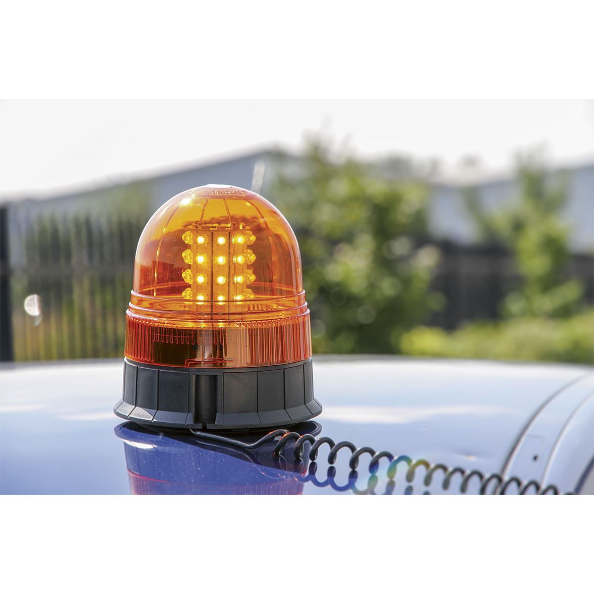 Sealey Warning Beacon 20W SMD LED 12/24V Magnetic Base WB954LED