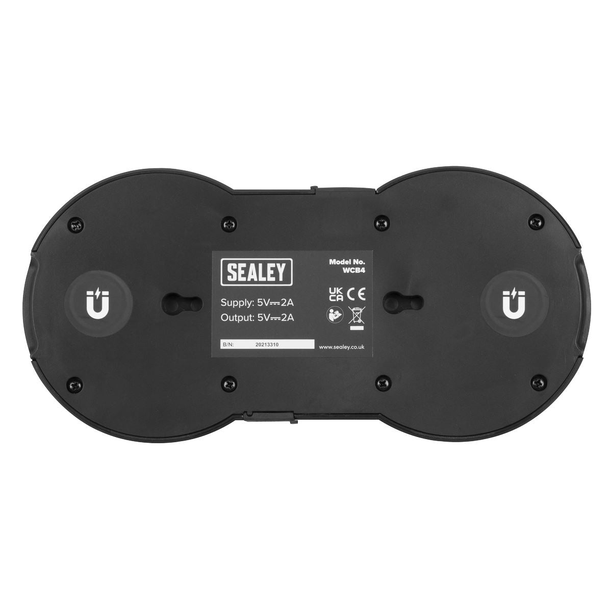 Sealey Wireless Charging Base Double 5V?2A WCB4
