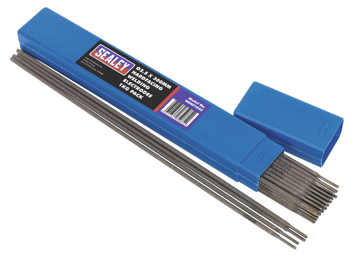 Sealey Welding Electrodes Hardfacing �2.5 x 300mm 1kg Pack WEHF1025