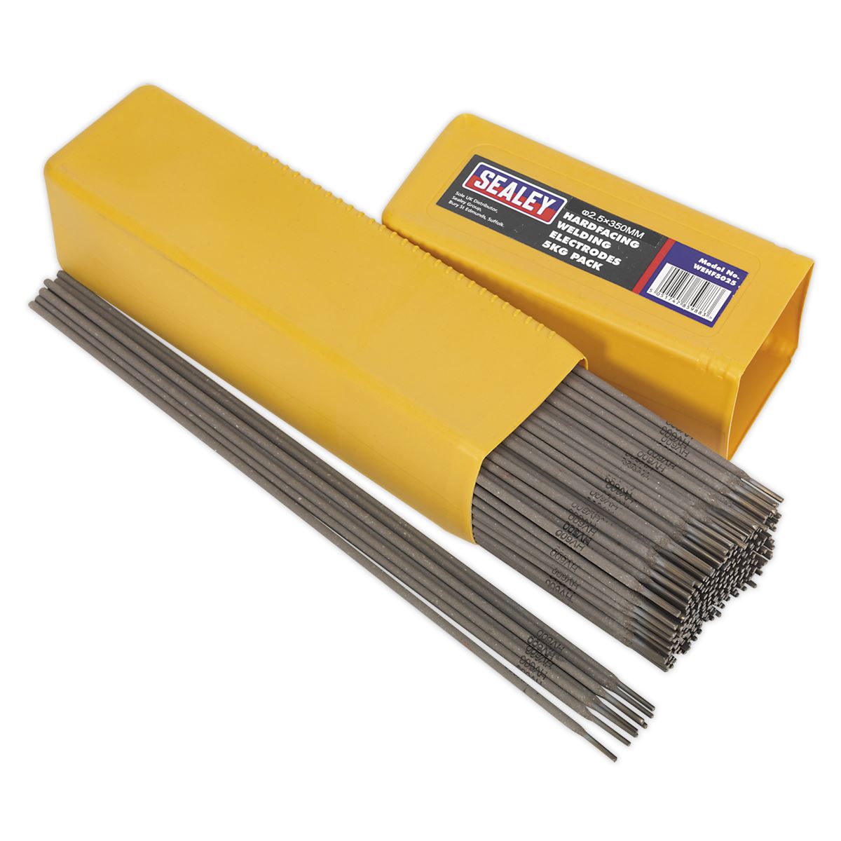 Sealey Welding Electrodes Hardfacing �2.5 x 300mm 5kg Pack WEHF5025