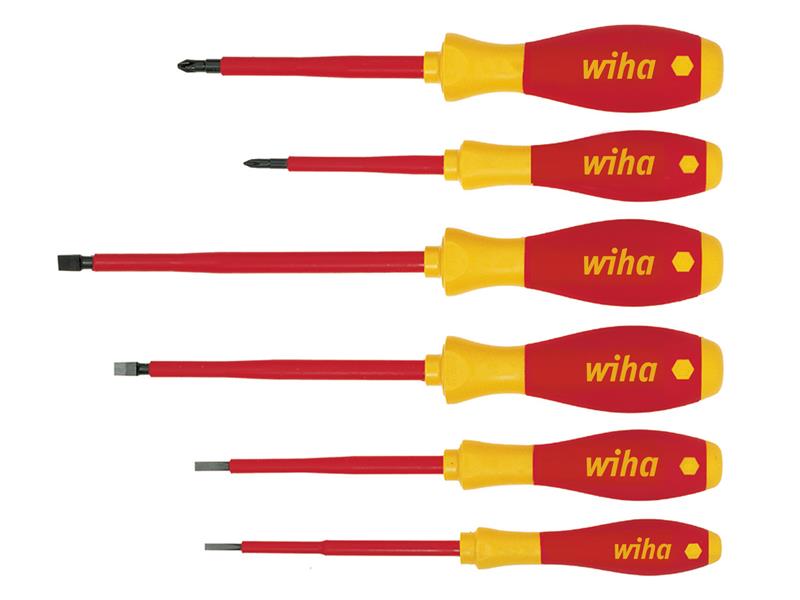 Wiha SoftFinish® electric SL/PH Screwdriver Set, 6 Piece WHA00833