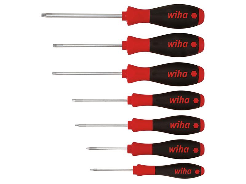 Wiha SoftFinish® TORX® Screwdriver Set, 7 Piece WHA01299