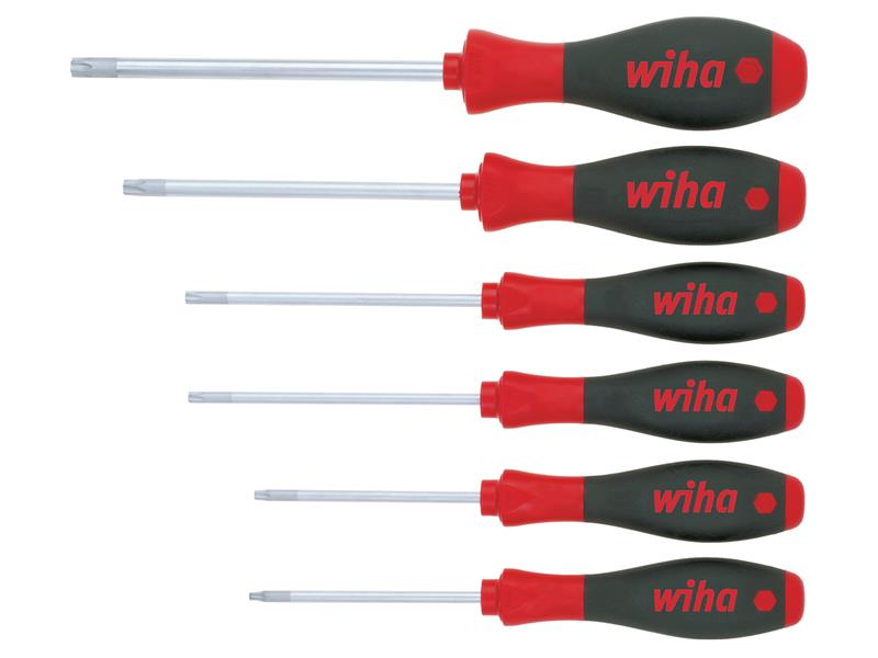 Wiha SoftFinish® TORX® Screwdriver Set, 6 Piece WHA07155