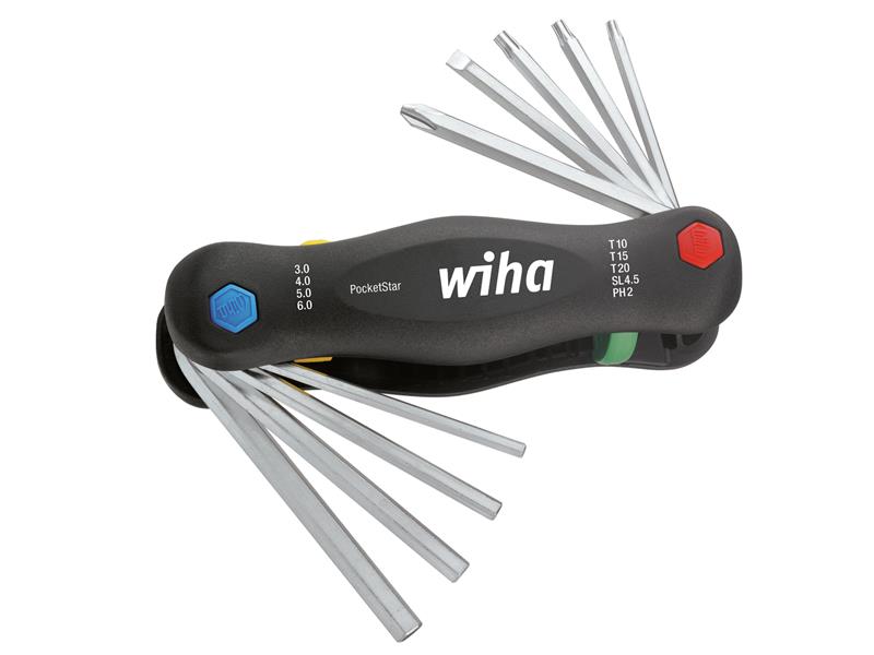 Wiha PocketStar Multi Key Set, 9 Piece WHA25293