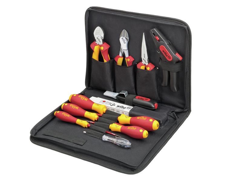 Wiha electrician Tool Set, 13 Piece WHA36389
