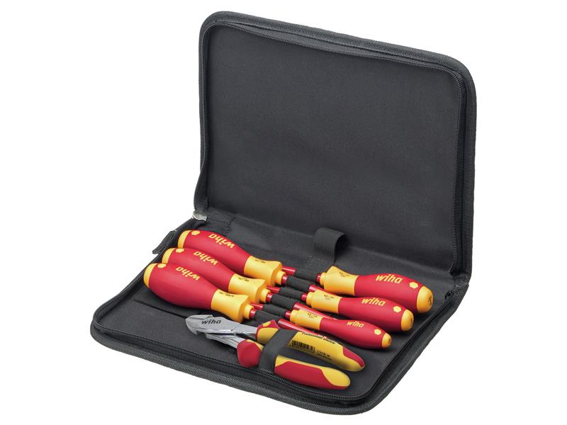 Wiha electrician Tool Set, 7 Piece WHA38020
