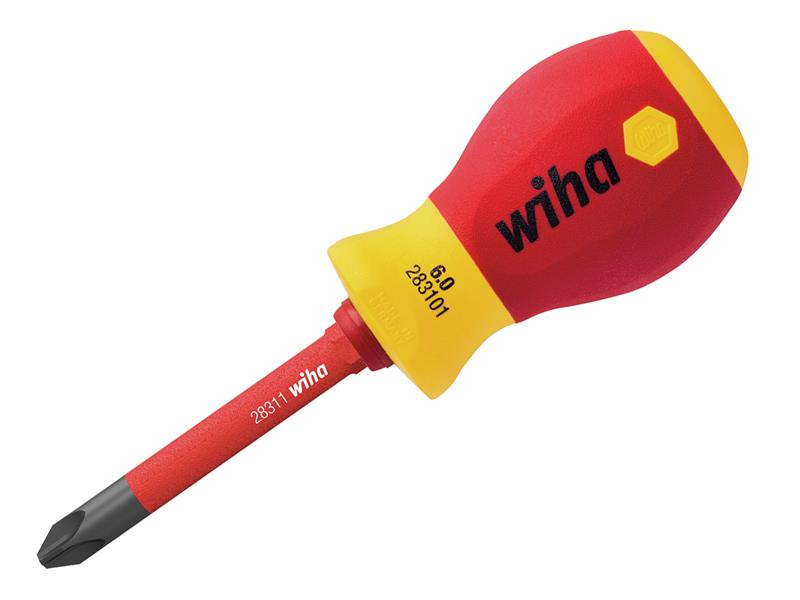 Wiha SoftFinish® electric slimVario Stubby Screwdriver Set, 4 Piece WHA41230