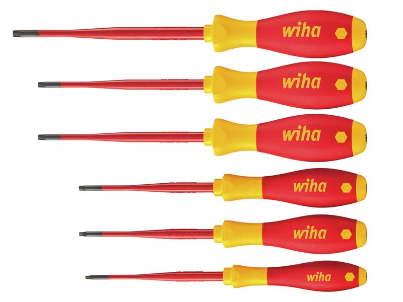 Wiha SoftFinish® electric slimFix TX/TR Screwdriver Set, 6 Piece WHA41245