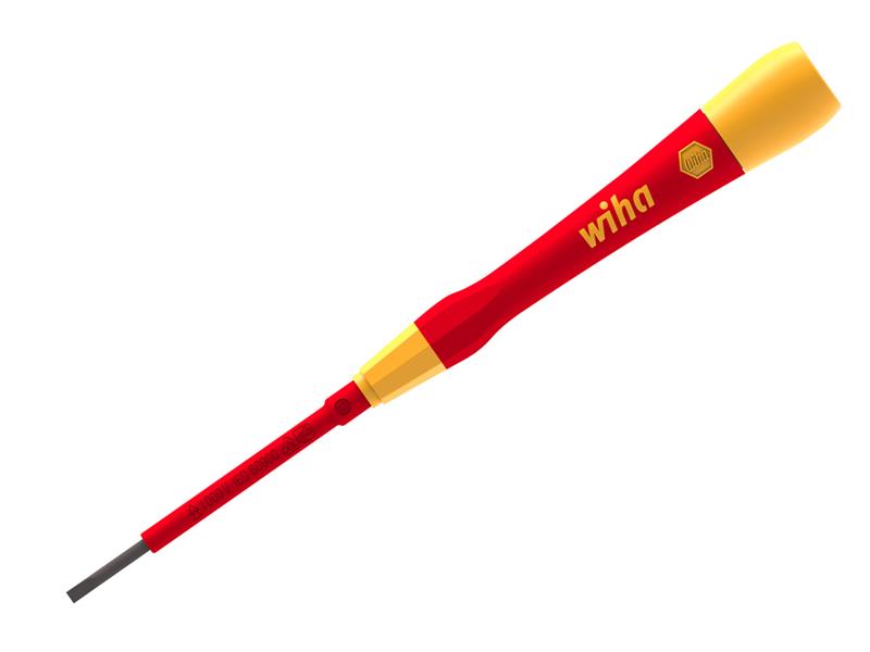 Wiha PicoFinish® Slotted Fine electric Screwdriver 3.5 x 65mm WHA42471