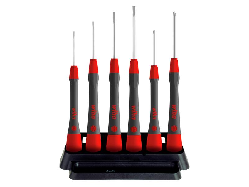 Wiha PicoFinish® SL/PH Fine Screwdriver Set, 7 Piece WHA42990